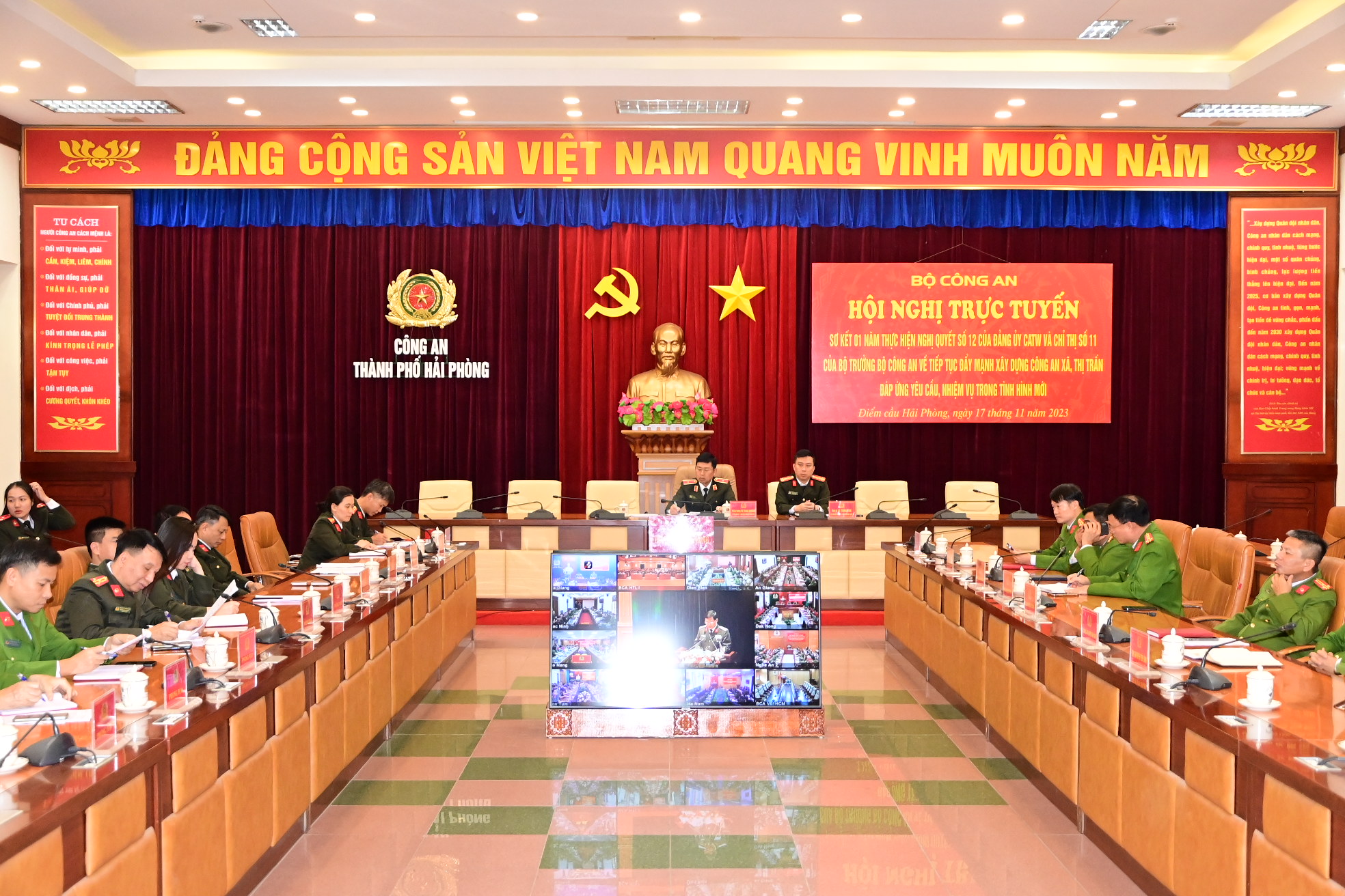 Xây dựng Công an xã, thị trấn thực sự trở thành “điểm tựa bình yên của nhân dân” trên mọi miền Tổ quốc